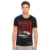 ZEE Black Hit The Road Round Neck T-Shirt