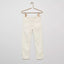 KB Eco Plain White Denim With Zebra Cord 9481