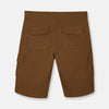 B.X Six Pockets Camel Cargo Cotton Short 9565