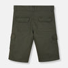 B.X Six Pockets Khaki Cargo Cotton Short 9569
