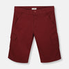 B.X Six Pockets Maroon Cargo Cotton Short 9568