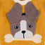 KX Puppy Pocket Fluffy Yellow Sweater 8001