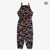 B.X Jungle Animals & Fruits Lenan Dark Blue Jumpsuit 9713