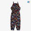 B.X Jungle Animals & Fruits Lenan Dark Blue Jumpsuit 9713