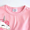 VKT Believe In Magic Unicorn Light Pink Frock 6018