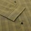 GV Line Check Khaki Green Button Down Casual Shirt 9846