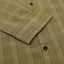GV Line Check Khaki Green Button Down Casual Shirt 9846