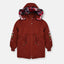 FBG Furr Cap Brick Brown Puffer Jacket 9920