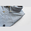 SPF Oxford Comfort Fit Blue Casual Shirt