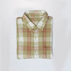 FC Check Brown Casual Shirt (Cut Label) 8881
