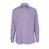 TAR Men's Maroon Check Limited Editions Australian Cotton Shirt