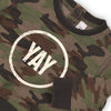 MNT Baby Boys Yay Camo Sweatshirt
