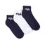 FLA Heritage Logo Low Cut Socks (3 Pairs) 10281