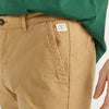 SF Light Fabric Mustard Brown Cotton Chino 10683