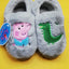 PP Peppa Aplic Grey Furr Warm Shoes 10633
