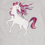 Gymboree Glitter Unicorn Grey TShirt 516