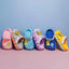 FS Happy Dino Sours Pink Clogs 9387