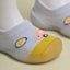 CN Silicon Sole Antiship Car Design Grey Soft Socks Shoes 10603