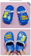 Fashion Happy Dino Sour Blue Clogs 9386