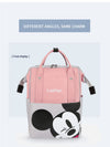Anello Mickey Mouse Tea-Pink & Grey Travel Backpack 9112