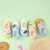 CN Silicon Sole Antiship Car Design Light Blue Soft Socks Shoes 10600