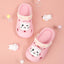 Kids Shoes OMG Antislip Kitty Pink Clogs 6081