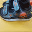 ABC Orange Spiderman Black Sandals 10832