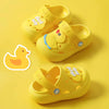 Duck Baby Badge Yellow Clogs 9382