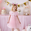 VKT Believe In Magic Unicorn Light Pink Frock 6018