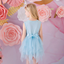 VKT Sequence Star Sky Blue Bow Frock 8722