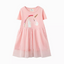 J Meters Unicorn Face Peach Fancy Frock 5058