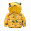 TR Dino Yellow Puffer Jacket 8694