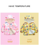 LD Alphabets Pink Puffer Jacket 8243
