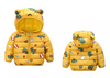 TR Dino Yellow Puffer Jacket 8694