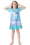 Night Glow Rarity Beautiful Girl Sky Blue Frock 9703