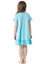 Night Glow Rarity Beautiful Girl Sky Blue Frock 9703