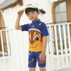 ISD Paw Patrol Face Mustard & Blue Shorts set With Cap 9727