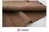 Cute Kids Red & Brown Check Woolen Inside Warm Coat 10526