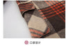 Cute Kids Red & Brown Check Woolen Inside Warm Coat 10526
