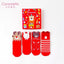 CRM Musical Bear Red 4 Socks Box 4646