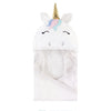 Hudson Baby Unicorn Hooded White Towel 7236