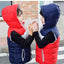 PN Color Block Sleeveless Puffer Jacket 8236