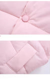 NU Inner Fur Baby Pink Sleeveless Puffer Jacket 8234