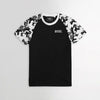 DSL Black Raglan Camo Sleeve TShirt