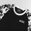 DSL Black Raglan Camo Sleeve TShirt