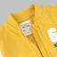 Un Kd 68 embroidery Fleece Yellow Zipper 3419