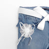 OM Light Blue Front Flower Pocket Denim 1205