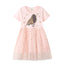 J Meters Bird Pink Fancy Frock 5056
