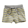 LUP Yellow and Grey Stripes Shorts
