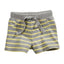 LUP Yellow and Grey Stripes Shorts